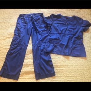 Dickies Gray Scrub Set